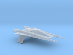 Thunder Fighter (Buck Rogers) HiRez, 1/270 in Clear Ultra Fine Detail Plastic
