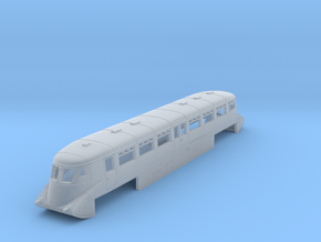 GWR Railcar #1 - Z - 1:220 in Clear Ultra Fine Detail Plastic