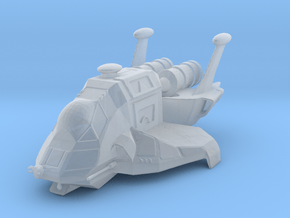 Raptor (Battlestar Galactica), 1/200 in Clear Ultra Fine Detail Plastic