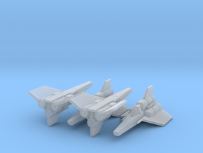 Viper Mk I Wing (Battlestar Galactica), 1/270 in Clear Ultra Fine Detail Plastic