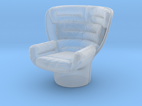 Chair, Elda HiRez (Space: 1999), 1/30 in Clear Ultra Fine Detail Plastic