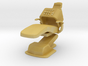 Medical Exam Chair B (Space: 1999), 1/30 in Tan Fine Detail Plastic