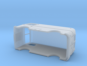 DAF A10 Side Loader in Clear Ultra Fine Detail Plastic