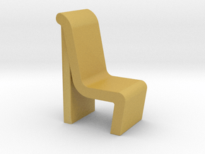 Conference Room Chair (Star Trek Enterprise), 1/30 in Tan Fine Detail Plastic