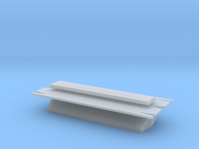 Sheet making tools for Peco KNR-10, N-gauge 15' ta in Clear Ultra Fine Detail Plastic