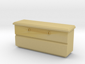 1/64 flush mount truck box in Tan Fine Detail Plastic