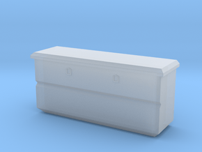 1/64 flush mount truck box in Clear Ultra Fine Detail Plastic