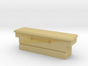 1/64 Cross bed tool box in Tan Fine Detail Plastic