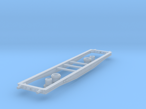 Coil E & G (ex Warflat 50t) chassis  in Clear Ultra Fine Detail Plastic