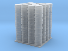 1/64 Pallet of Twine rolls in Clear Ultra Fine Detail Plastic