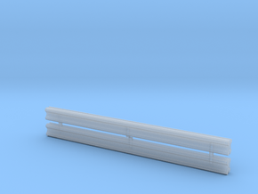 1/64 Guard rail in Clear Ultra Fine Detail Plastic