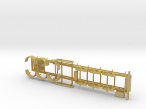 05 001 Ecotrail Tank Chassis in Tan Fine Detail Plastic