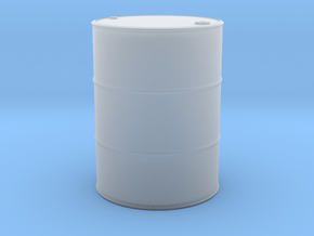 1/13.3 (45mm) scale Oil Barrel in Clear Ultra Fine Detail Plastic
