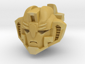 Neo Seeker Head - Angry in Tan Fine Detail Plastic