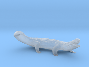 HO Scale Crocodile in Clear Ultra Fine Detail Plastic