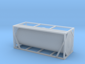 Cisterna-Container-20'-03 in Clear Ultra Fine Detail Plastic