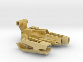 Sledgehammer Cannon in Tan Fine Detail Plastic