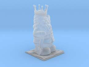 Gnome King in Clear Ultra Fine Detail Plastic