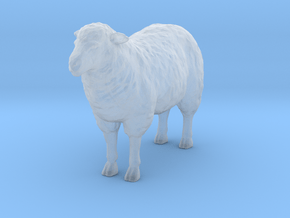 O Scale Sheep in Clear Ultra Fine Detail Plastic