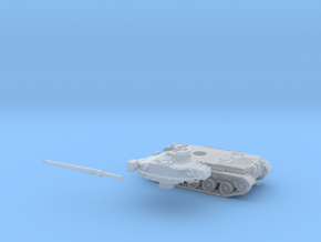 AMX-30-barcaza+torre+cañón in Clear Ultra Fine Detail Plastic