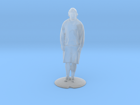 G scale standing man in Clear Ultra Fine Detail Plastic