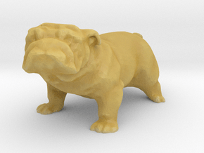 G scale bulldog H in Tan Fine Detail Plastic