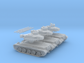 AMX-30E+30EM2-Z-x3-proto-01 in Clear Ultra Fine Detail Plastic