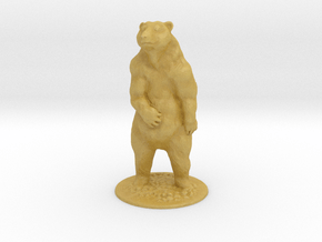 G Scale Grizzly Bear H in Tan Fine Detail Plastic