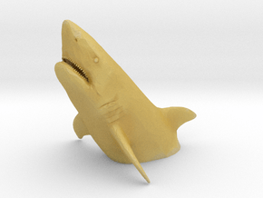 O Scale Leaping Shark H in Tan Fine Detail Plastic