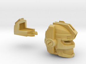 Fearsome Gust Head For Voyager Jetfire in Tan Fine Detail Plastic