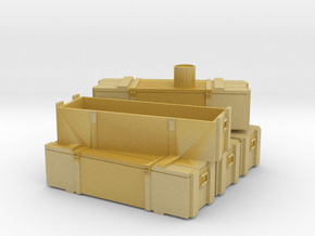 Proyectiles 105 Y Cajas-N in Tan Fine Detail Plastic