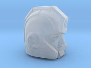 Armored Bodyguard Head for Generations Trailbreake in Clear Ultra Fine Detail Plastic