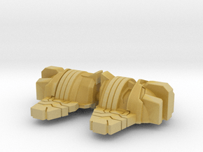 Jacker Faces "G1" in Tan Fine Detail Plastic