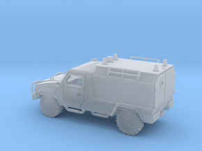 IVECO-LMV-Ambulancia-N in Clear Ultra Fine Detail Plastic