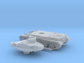 AMX-30-barcaza+torre+cañon-100-proto-01 in Clear Ultra Fine Detail Plastic