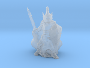 1-87 scale Dragon Knight 1 in Clear Ultra Fine Detail Plastic