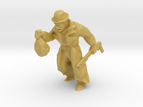 S Scale Robber in Tan Fine Detail Plastic