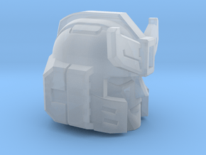 Silverblue Daemon Head for Combiner Wars v2 in Clear Ultra Fine Detail Plastic