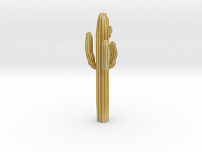 HO Scale Saguaro Cactus in Tan Fine Detail Plastic