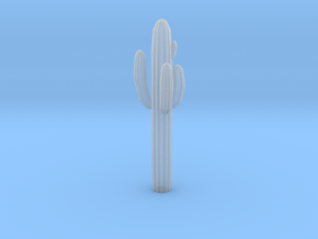 HO Scale Saguaro Cactus in Clear Ultra Fine Detail Plastic