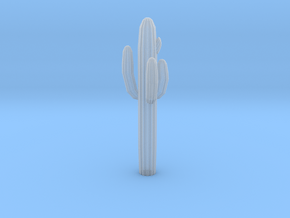 O Scale Saguaro Cactus in Clear Ultra Fine Detail Plastic