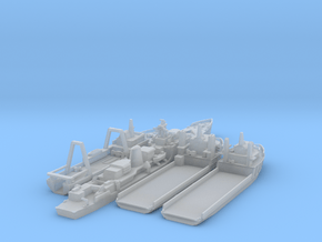 Cod War Set 3 - 1/1250  in Clear Ultra Fine Detail Plastic