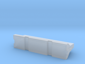 Barrera-New-Jersey-3D-H0-proto-01 in Clear Ultra Fine Detail Plastic
