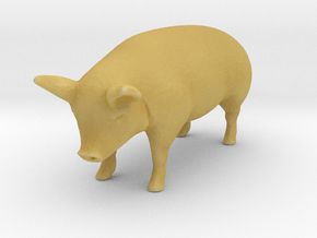 1-64 special pig in Tan Fine Detail Plastic