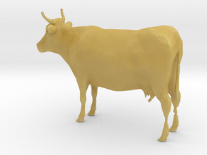 1-64 Scale Cow in Tan Fine Detail Plastic