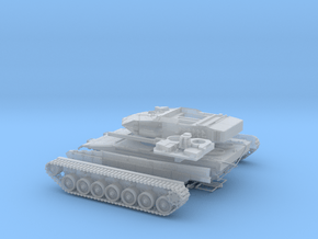 Leopard-2E-H0-MEJORADO in Clear Ultra Fine Detail Plastic