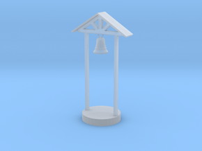 O Scale School Bell in Clear Ultra Fine Detail Plastic