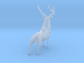 O Scale Elk in Clear Ultra Fine Detail Plastic