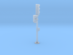 Semáforo-bajo-peatones-H0-proto-01 in Clear Ultra Fine Detail Plastic