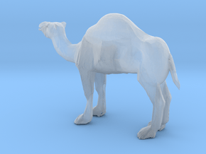 HO Scale Camel in Clear Ultra Fine Detail Plastic